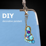 4pcs Feet DIY Keychain