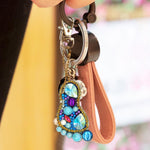4pcs Feet DIY Keychain