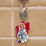 4pcs Feet DIY Keychain