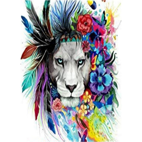 Lion-Full Drill Diamond Painting
