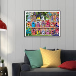 Colorful House-Full Drill Diamond Painting