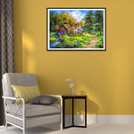 House-Full Drill Diamond Painting