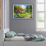 House-Full Drill Diamond Painting