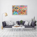 Chinese Dragon  - Full Drill Round Drill - 40x60cm