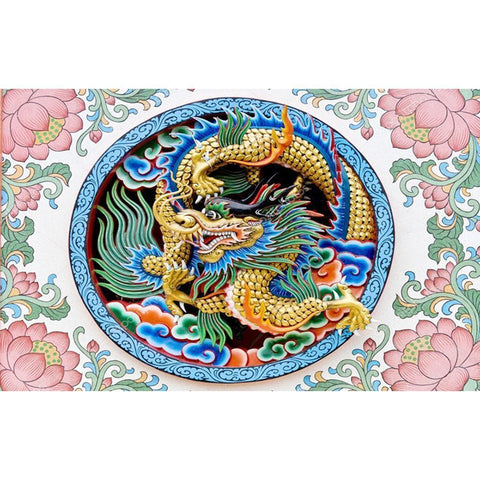 Chinese Dragon  - Full Drill Round Drill - 40x60cm