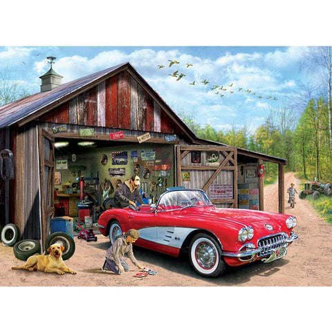Car Scenery-Full Drill Diamond Painting