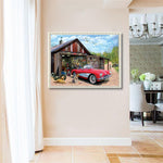 Car Scenery-Full Drill Diamond Painting