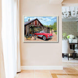 Car Scenery-Full Drill Diamond Painting