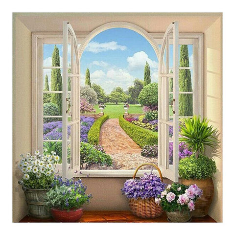 Garden-Full Drill Diamond Painting