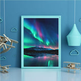 Aurora Scenery-Full Drill Diamond Painting