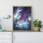 Aurora Scenery-Full Drill Diamond Painting