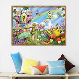 Flower Bird-Full Drill Diamond Painting