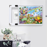 Flower Bird-Full Drill Diamond Painting