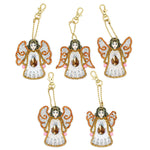 5pcs Angel DIY Keychain