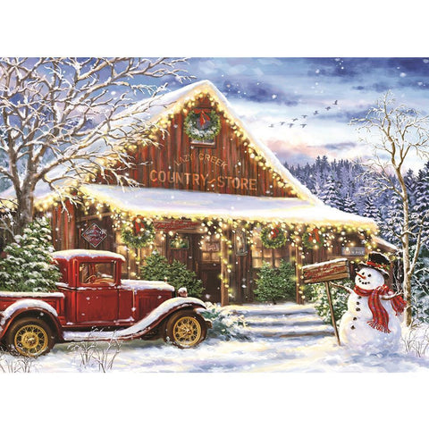 Snowman-Full Drill Diamond Painting