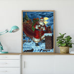 Santa Claus Snowman-Full Drill Diamond Painting