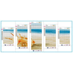 5pcs Beach - Full Drill Round Drill - 95x45cm