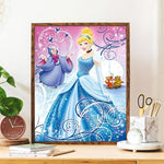 SnowWhite Princess - （50x40cm） Full Drill DIY Diamond Painting