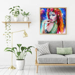Girl-Full Drill Diamond Painting