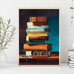Bookshelf-Full Drill Diamond Painting