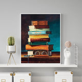 Bookshelf-Full Drill Diamond Painting