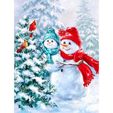 Snowman-Full Drill Diamond Painting