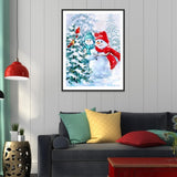 Snowman-Full Drill Diamond Painting
