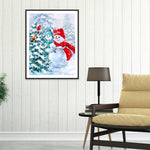 Snowman-Full Drill Diamond Painting