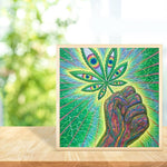 Leaf-Full Drill Diamond Painting