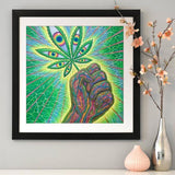 Leaf-Full Drill Diamond Painting