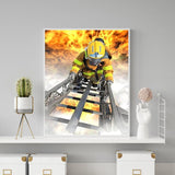 Fire Fighter-Full Drill Diamond Painting