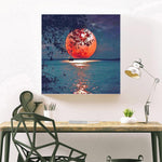 Moon-Full Drill Diamond Painting
