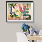 LOVE-Full Drill Diamond Painting