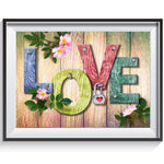 LOVE-Full Drill Diamond Painting