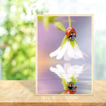 Flower Ladybug-Full Drill Diamond Painting