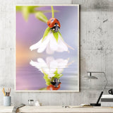 Flower Ladybug-Full Drill Diamond Painting