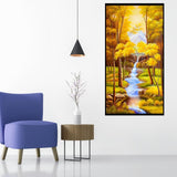 Autumn Scenery - Full Drill Round Drill - 55x100cm