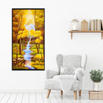 Autumn Scenery - Full Drill Round Drill - 55x100cm