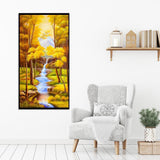 Autumn Scenery - Full Drill Round Drill - 55x100cm