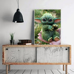 Yoda - Full Diamond Painting - 30x40cm