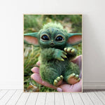 Yoda - Full Diamond Painting - 30x40cm