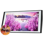 Seaside Plants - Full Drill Round Drill - 100x50cm