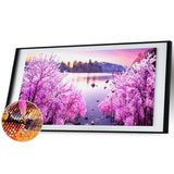 Seaside Plants - Full Drill Round Drill - 100x50cm