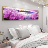 Seaside Plants - Full Drill Round Drill - 100x50cm