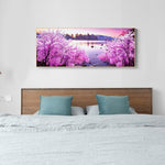 Seaside Plants - Full Drill Round Drill - 100x50cm