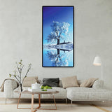 Snow Tree Reflection - Full Drill Round Drill - 45x85cm