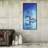 Snow Tree Reflection - Full Drill Round Drill - 45x85cm