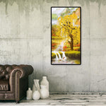 River and Tree - Full Drill Round Drill Painting - 85x45cm