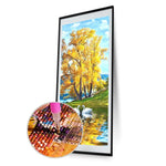 Swan Lake - Full Drill Round Drill - 45x85cm