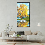 Swan Lake - Full Drill Round Drill - 45x85cm